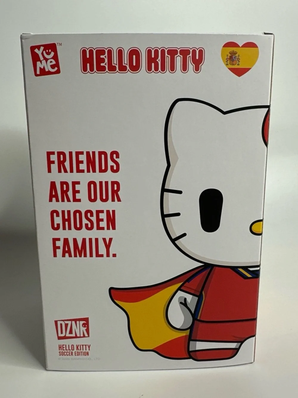 Hello Kitty Spain 2026 World Cup Champions Soccer DZNR #58 Plush